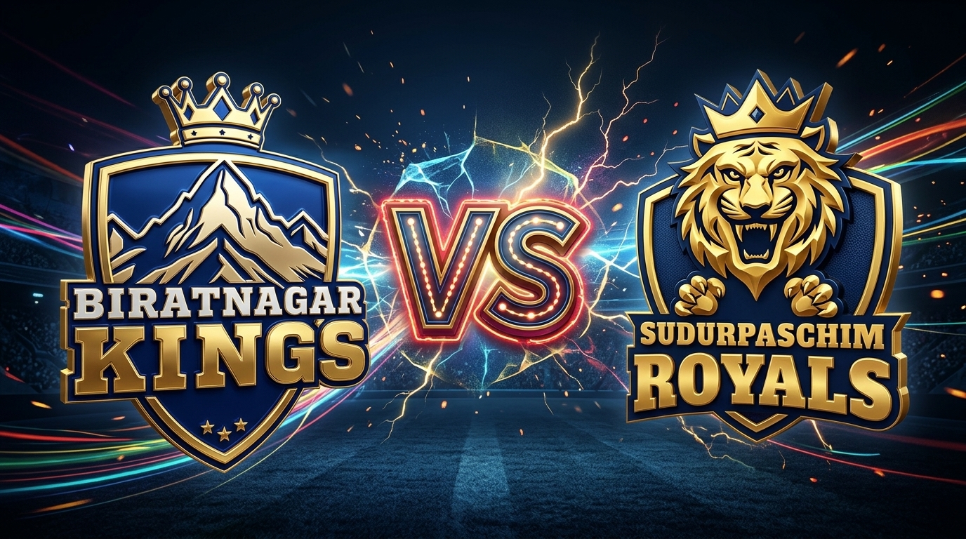 Sudurpaschim Royals Win Toss, Invite Biratnagar Kings to Bat in Rain-Hit NPL Match