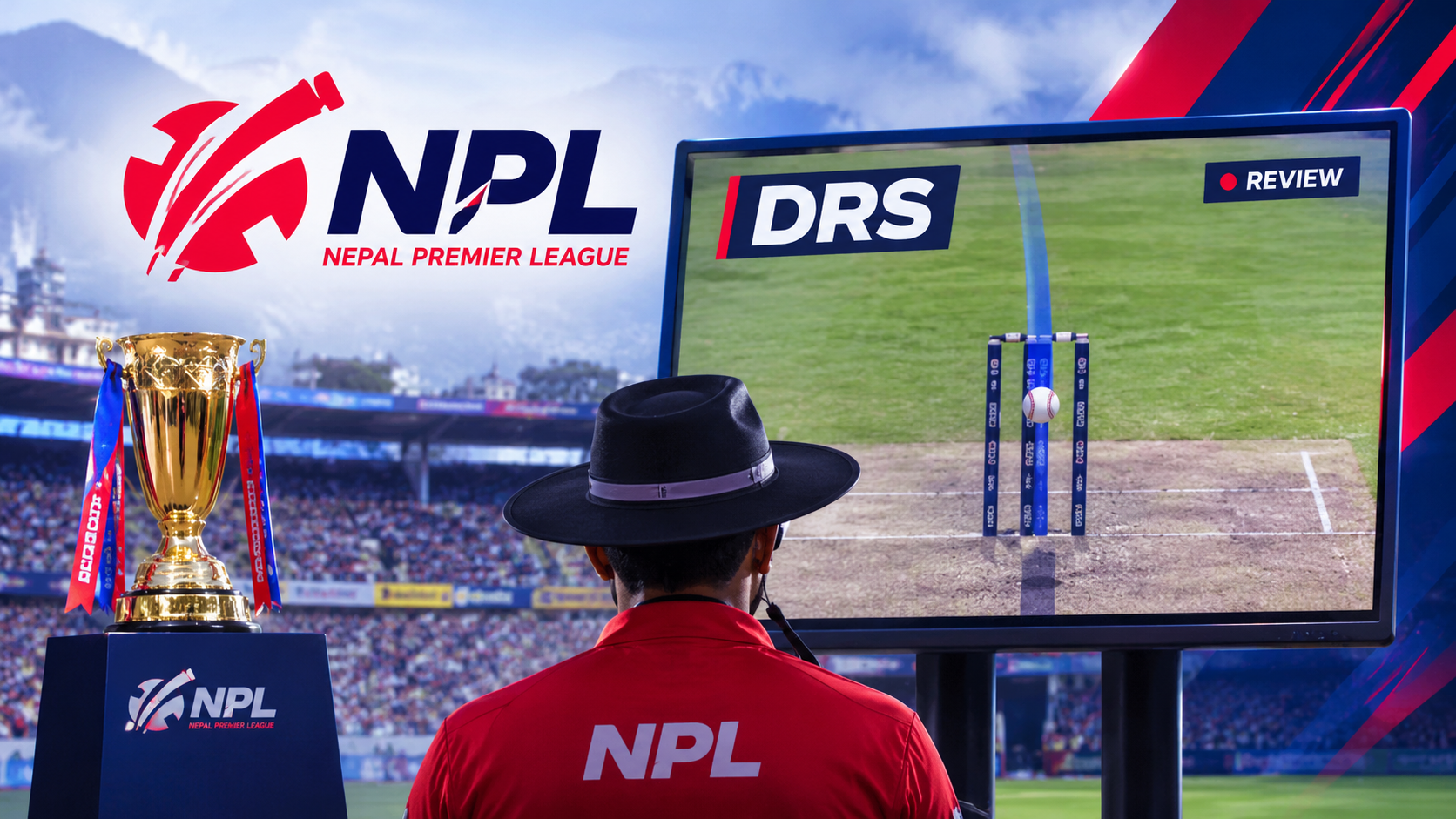 First-Ever DRS in Nepal Cricket | NPL 2026